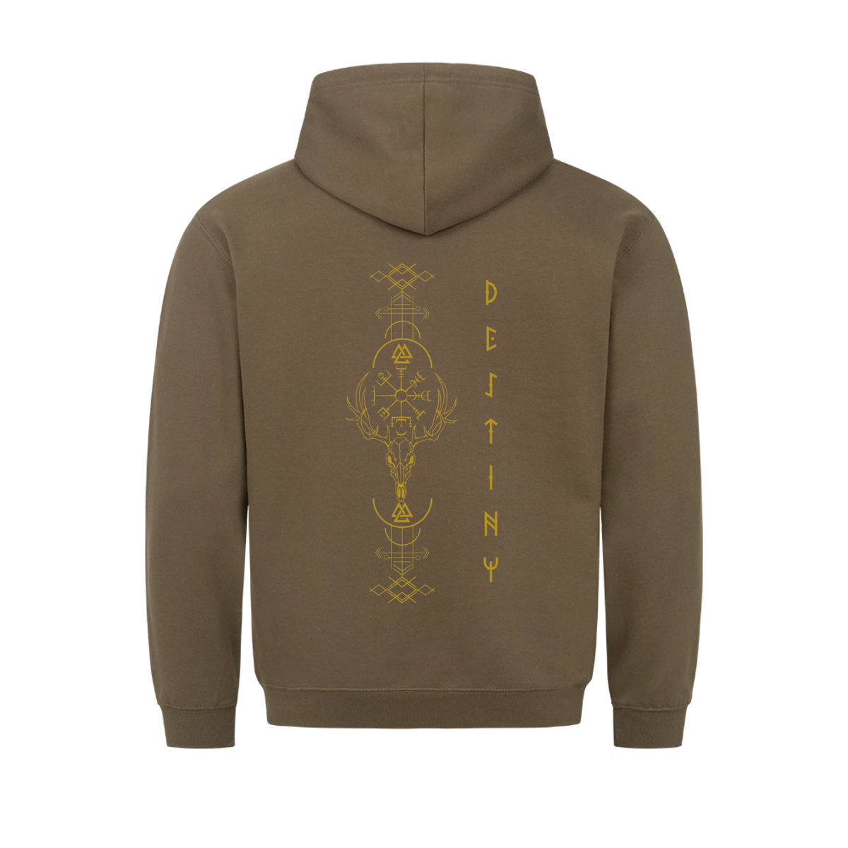 Wähle aus 20 nordischen Tribals mit Schrift Hoodie