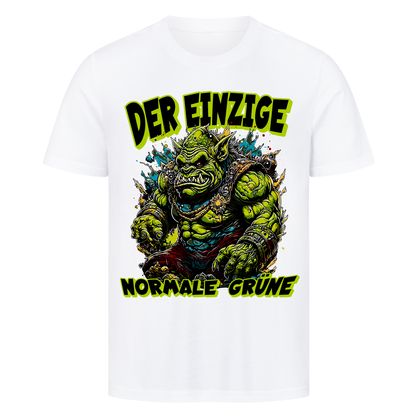 Der einzige normale Grüne T-Shirt