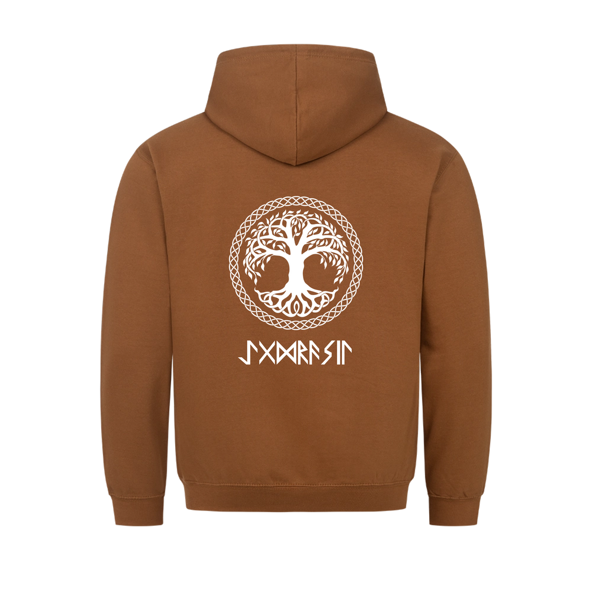 Wikinger Hoodie Caramel Nordische Mythologie personalisierbar Vikings Wizards