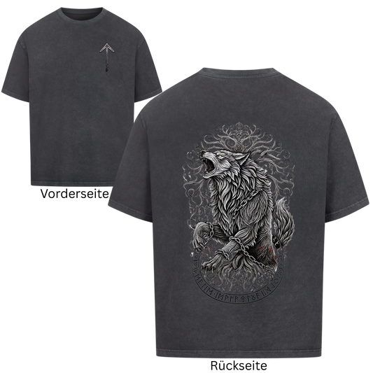 Fenrir & Yggdrasil Oversized Shirt