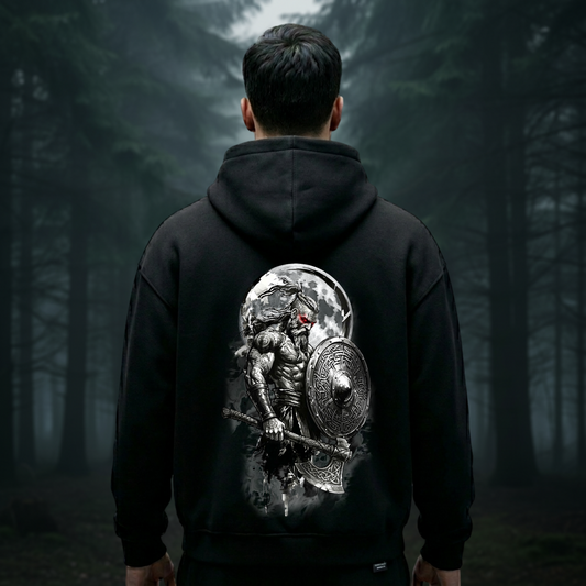 Huskarl Viking Oversized Zipper Hoodie