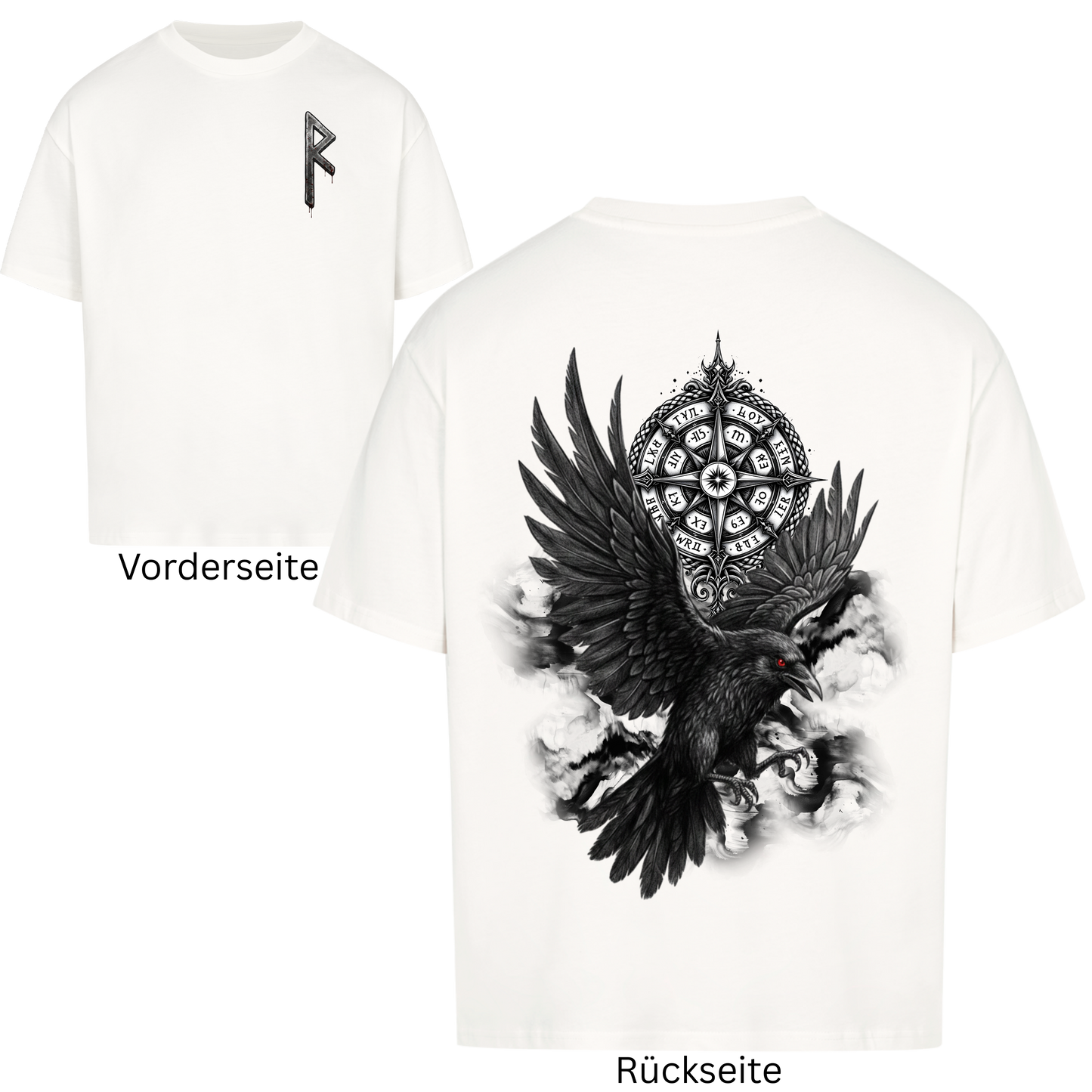 Schicksalsrabe Oversized Shirt