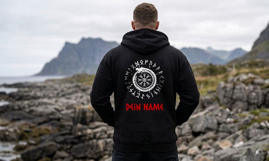 Runen Hoodie mit eigenem Design: Anleitung & Ideen