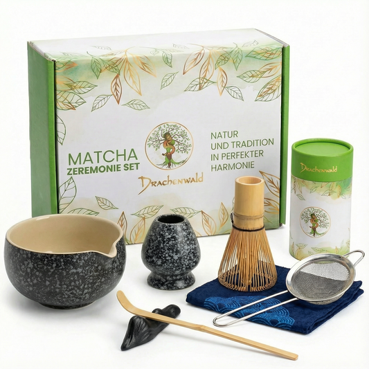 Matcha Zeremonie Set - anthrazit