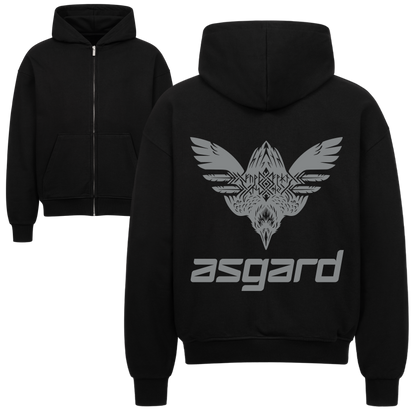 ASGARD Oversized Zipper Hoodie