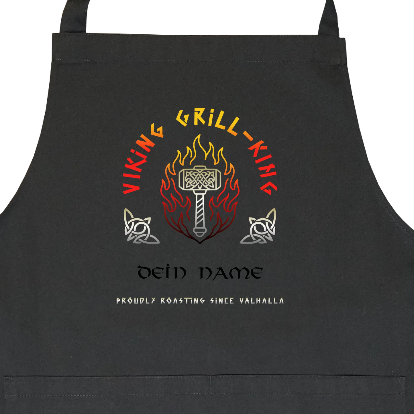 Personalisierbare Viking Grill- und Kochschürze