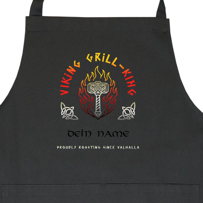 Personalisierbare Viking Grill- und Kochschürze