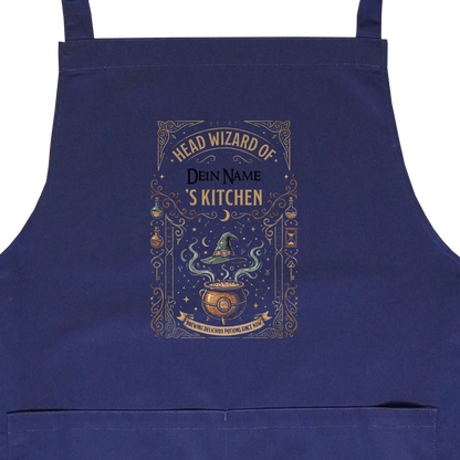 Personalisierbare Wizard Grill- und Kochschürze
