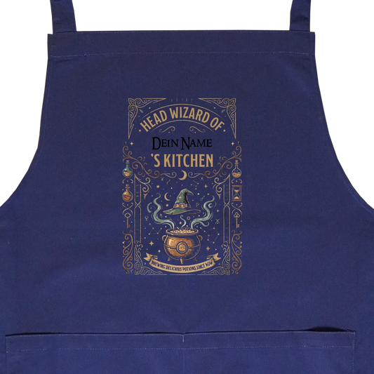 Personalisierbare Wizard Grill- und Kochschürze