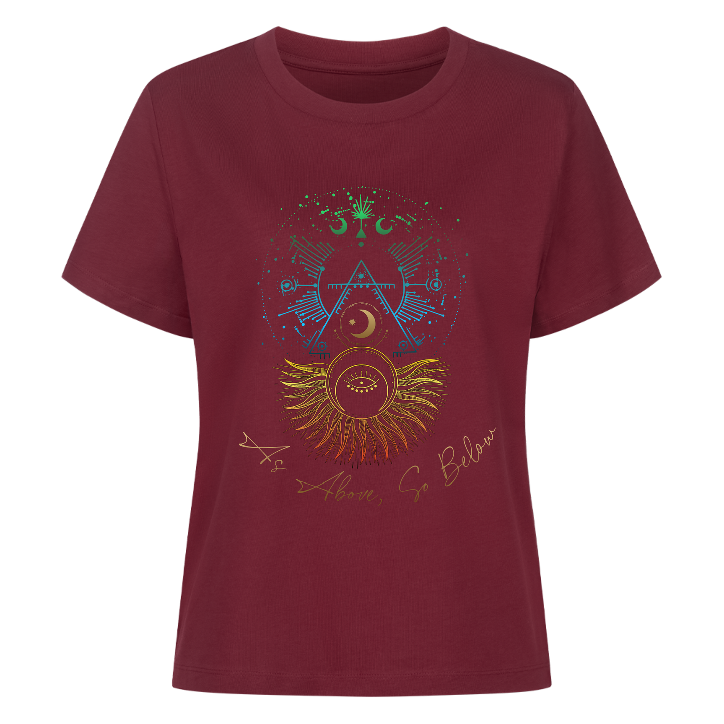 As Above, So Below Shirt Women