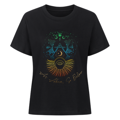 As Above, So Below Shirt Women