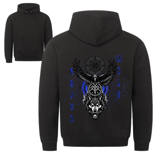 Raven and Wolf Hoodie