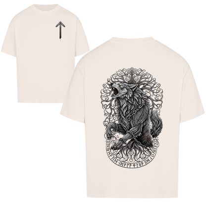 Fenrir & Yggdrasil Oversized Shirt