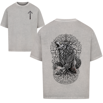 Fenrir & Yggdrasil Oversized Shirt