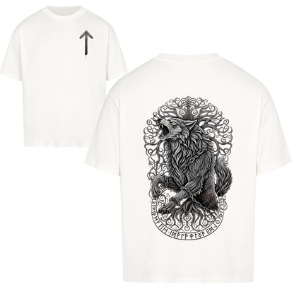 Fenrir & Yggdrasil Oversized Shirt