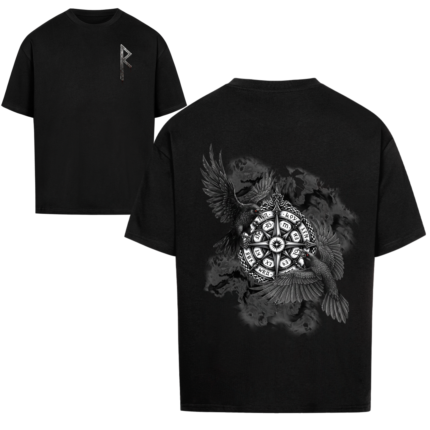 Hugin und Munin Oversized Shirt