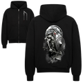 Huskarl Viking Oversized Zipper Hoodie