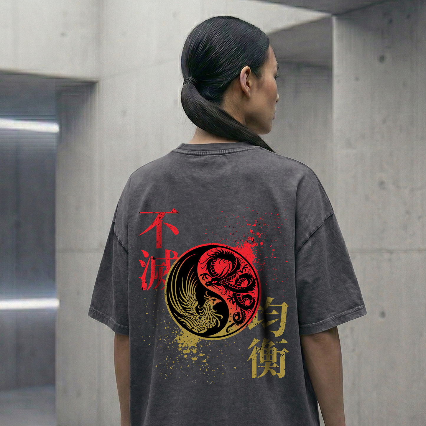 Immortal Balance Oversized Shirt