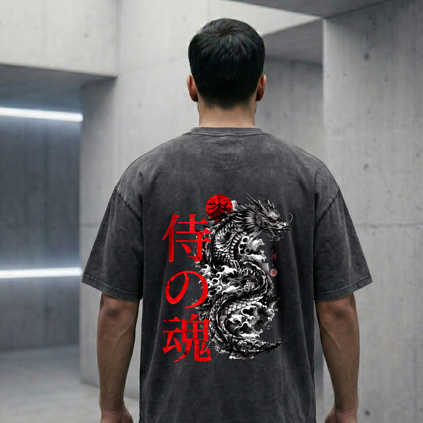The Soul of Samurai Oversized Shirt
