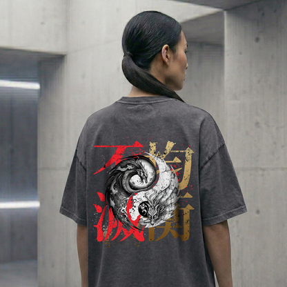 The Balance of Dragons Oversized Shirt