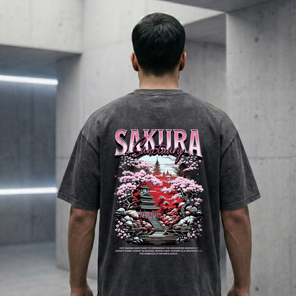 Sakura Sanctuary Oversized Shirt