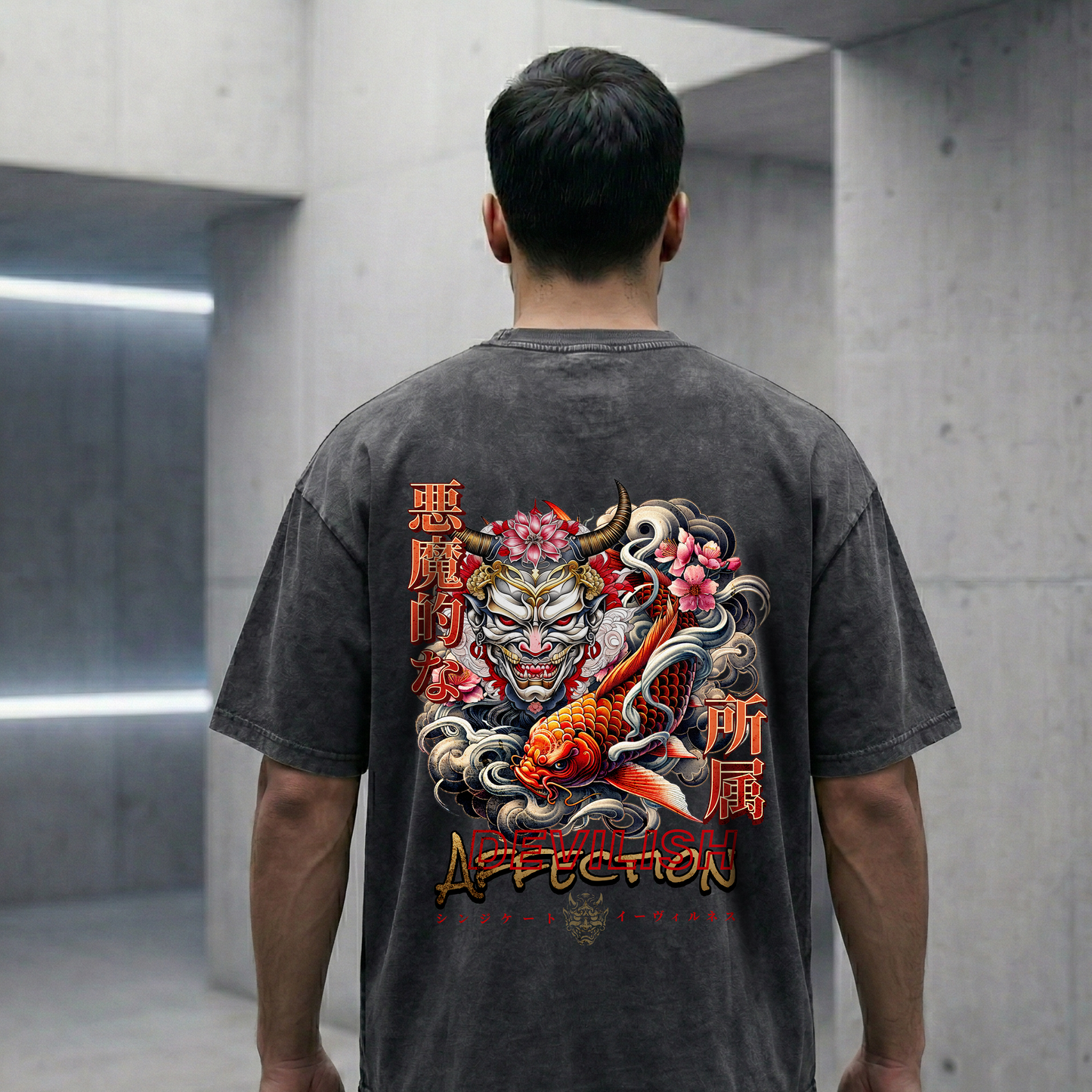 Devilish Affection Oversized Shirt
