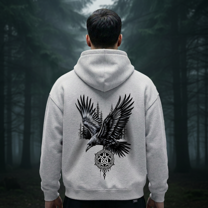 Odins Rabe Oversized Zipper Hoodie