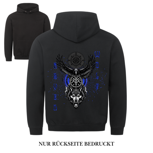 Raven and Wolf Hoodie