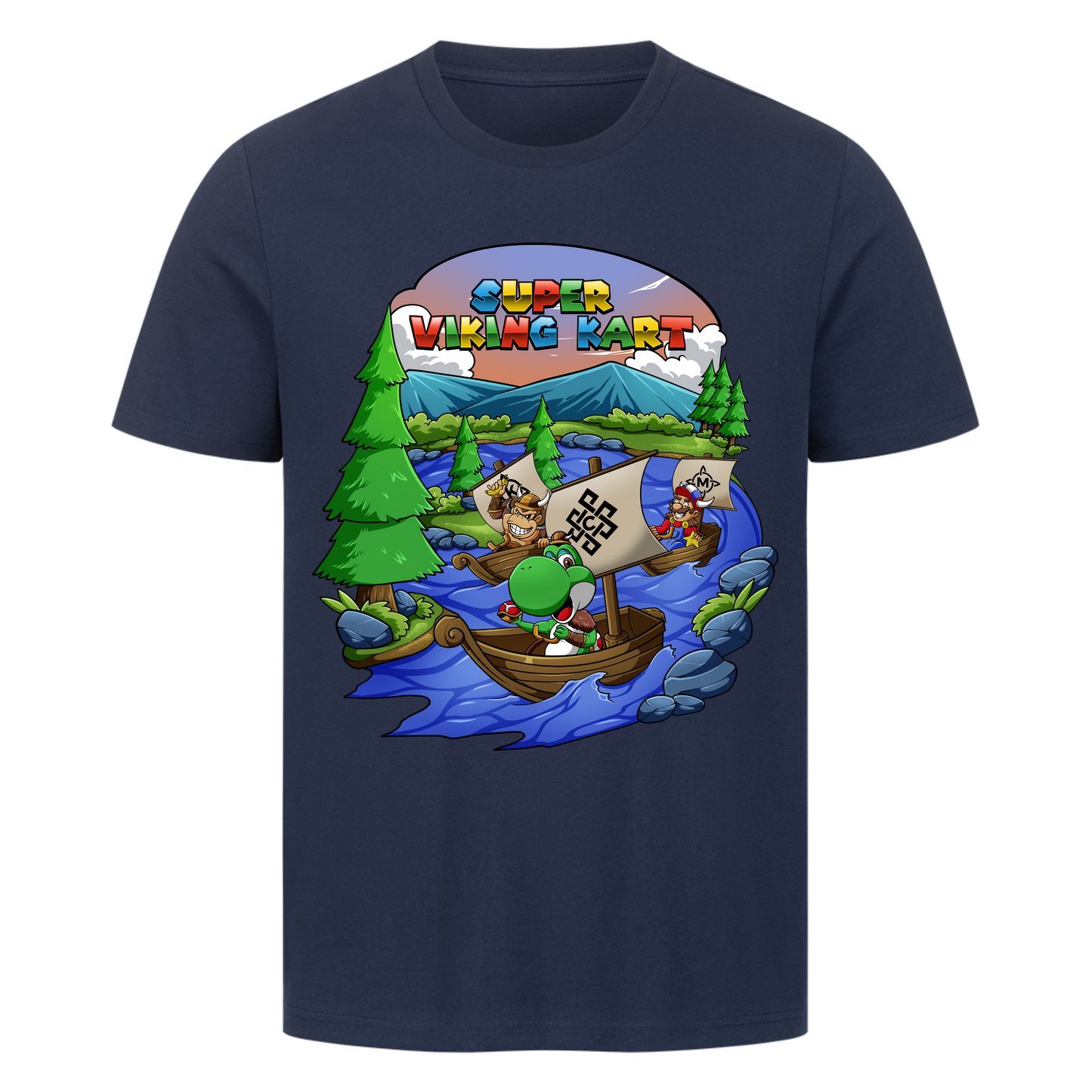 SUPER VIKING KART  T-Shirt