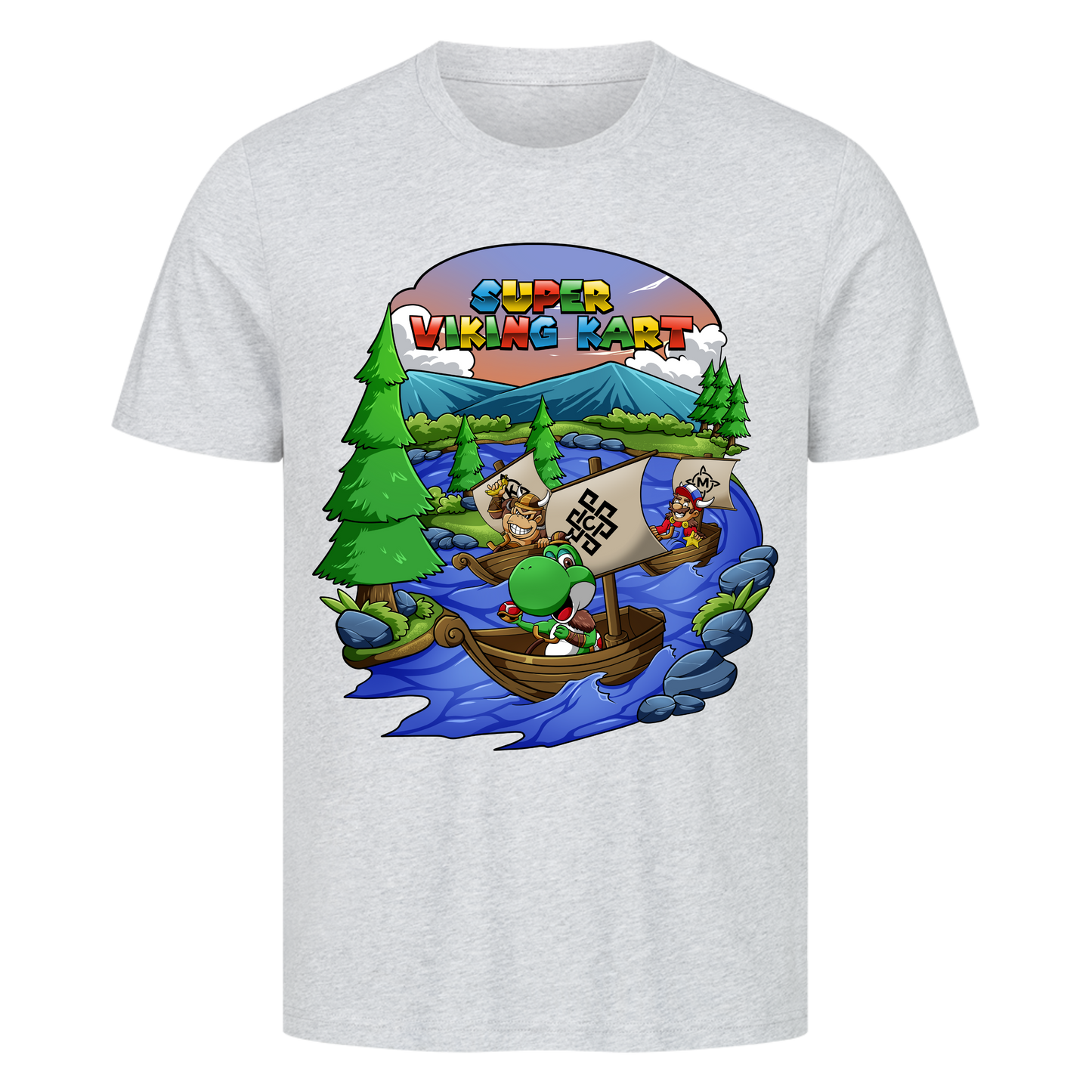 SUPER VIKING KART  T-Shirt