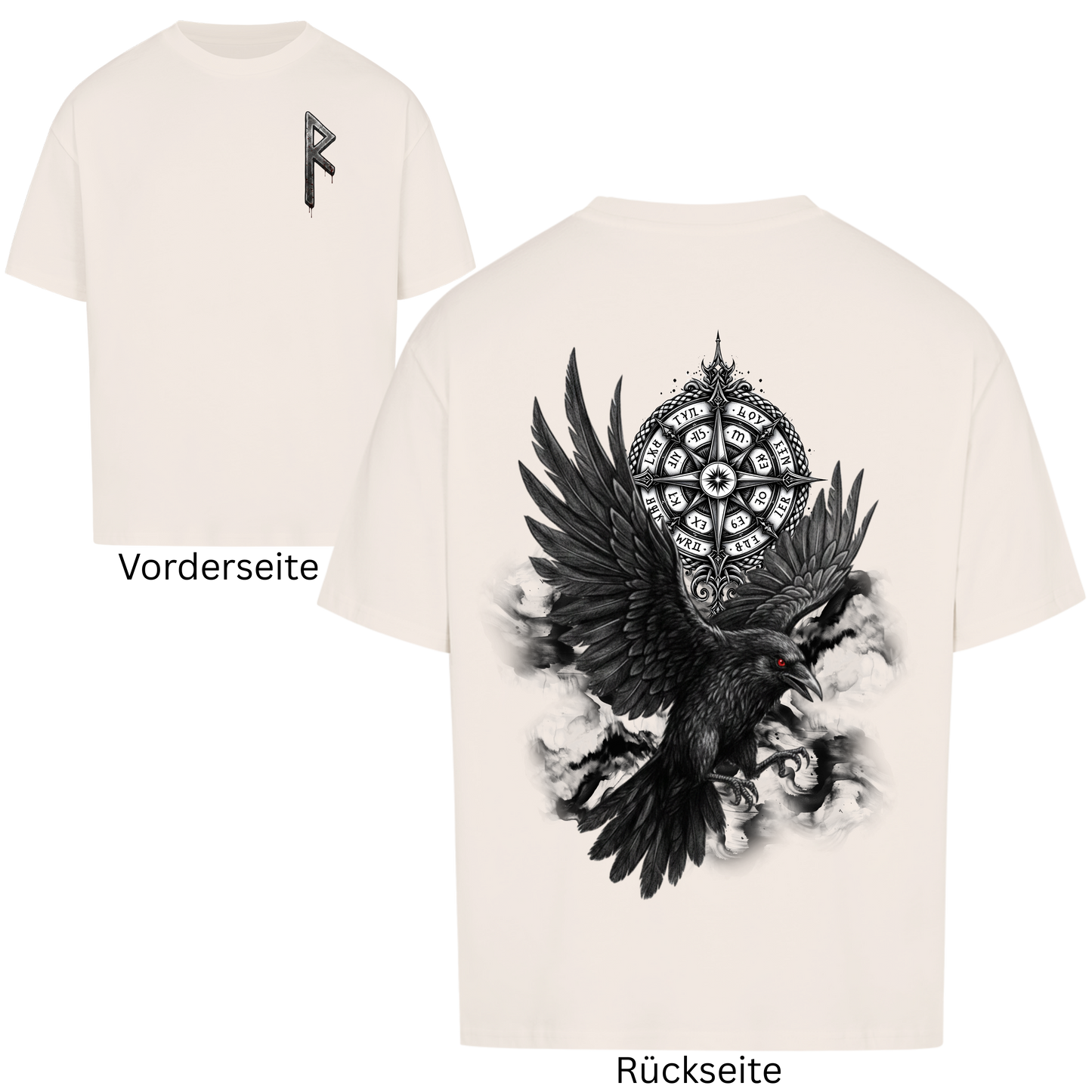 Schicksalsrabe Oversized Shirt