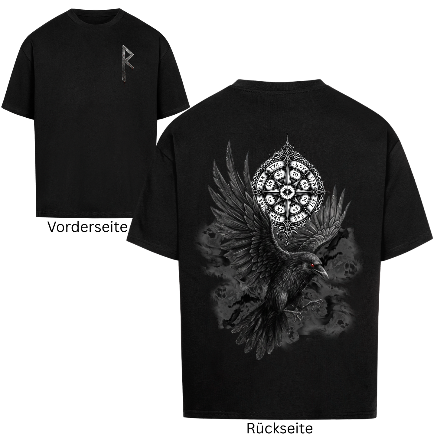 Schicksalsrabe Oversized Shirt