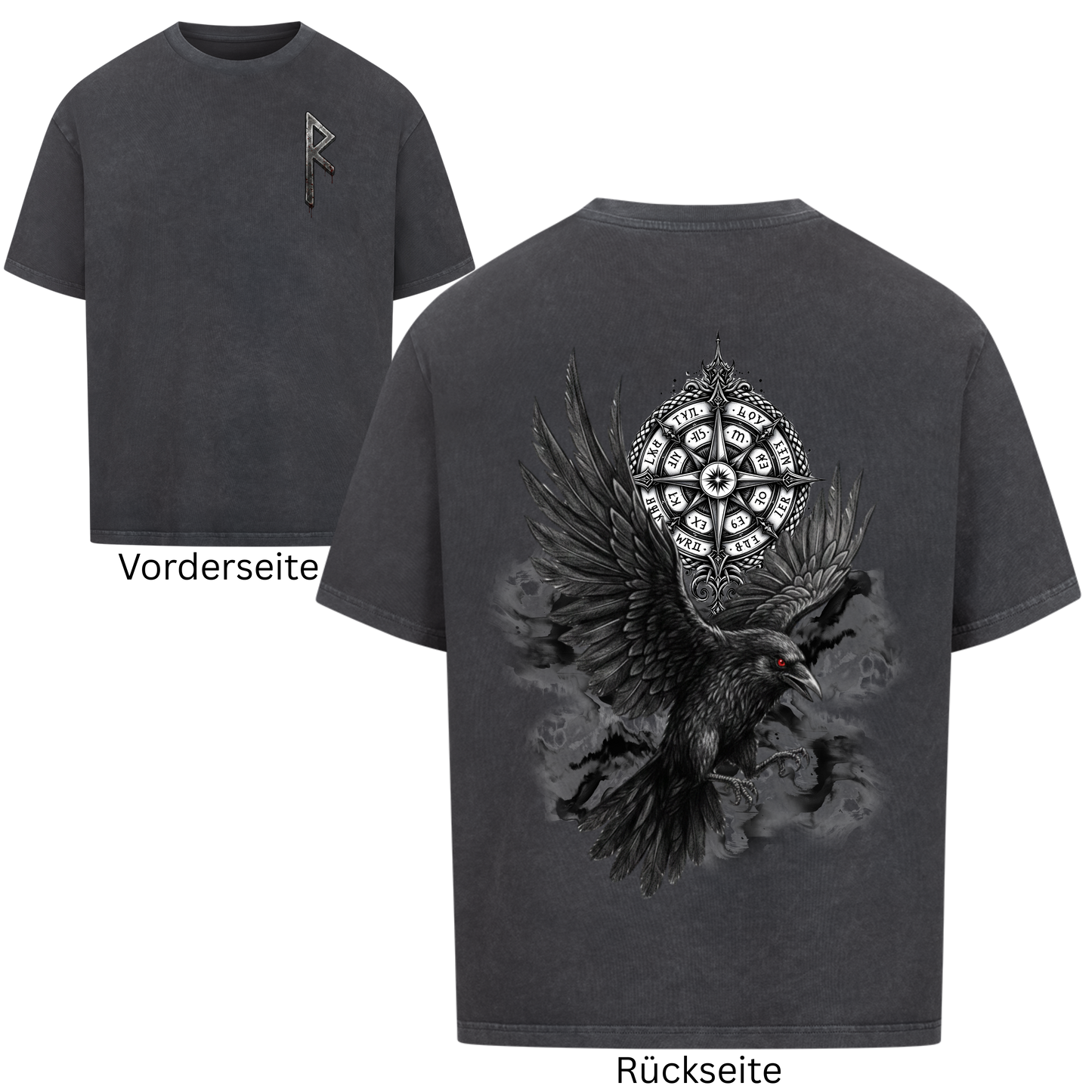 Schicksalsrabe Oversized Shirt