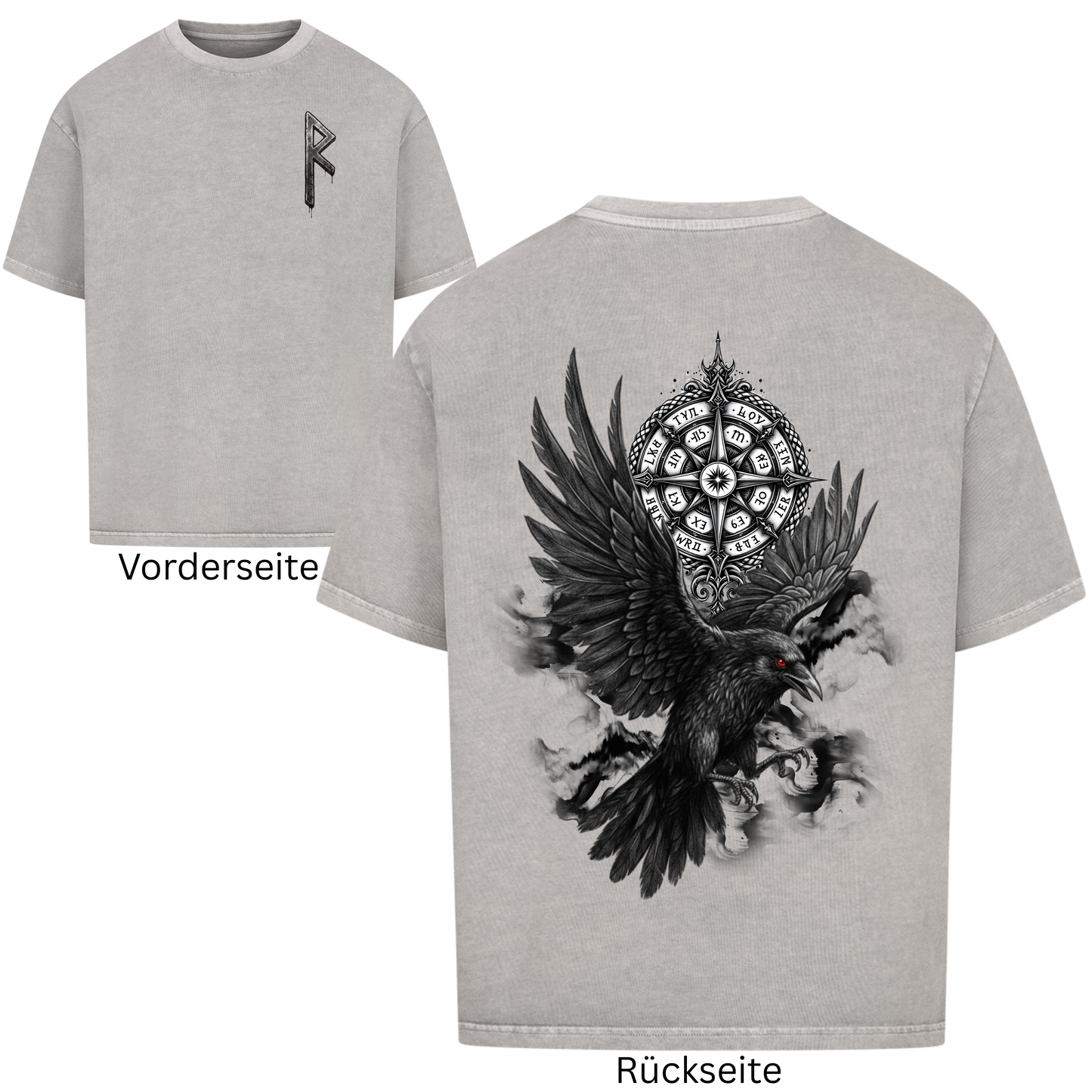 Schicksalsrabe Oversized Shirt